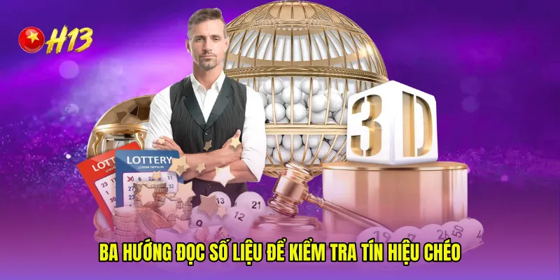 Ba hướng đọc số liệu để kiểm tra tín hiệu chéo